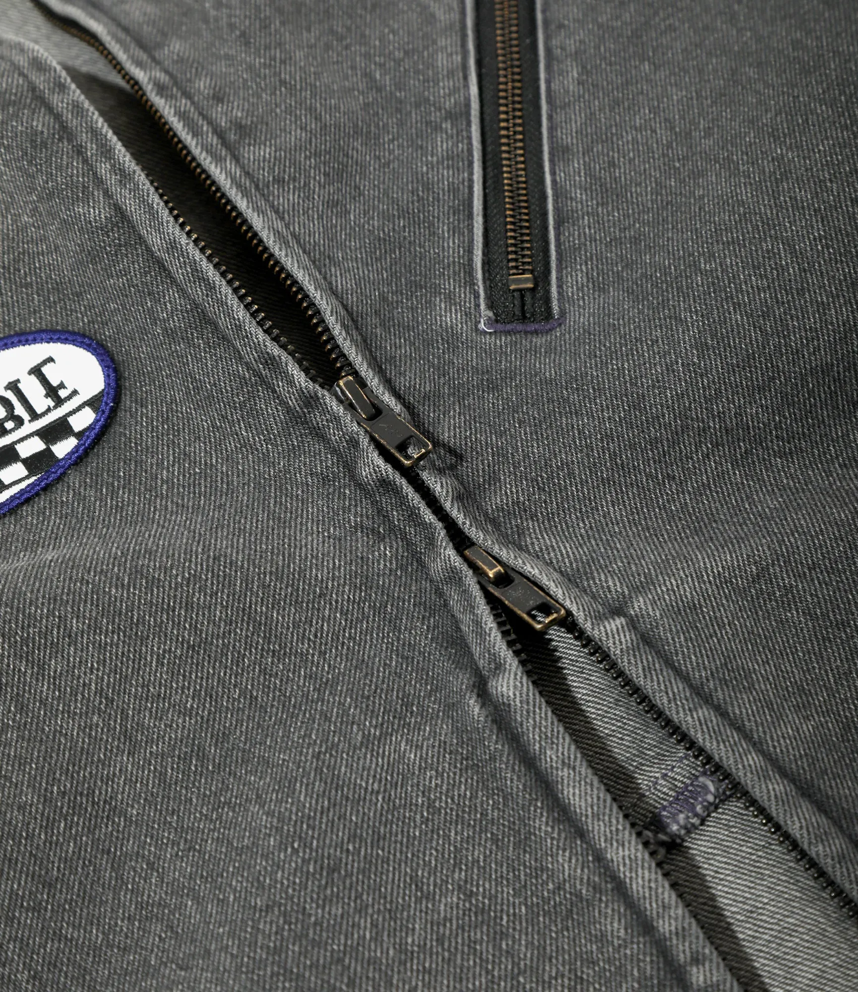 Motor Cycle Jacket -13.5oz Denim / Vintage