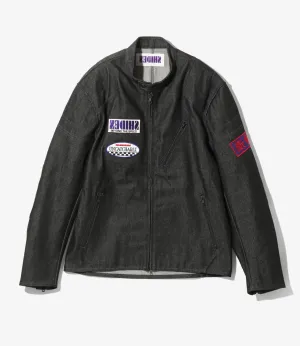 Motor Cycle Jacket -13.5oz Denim