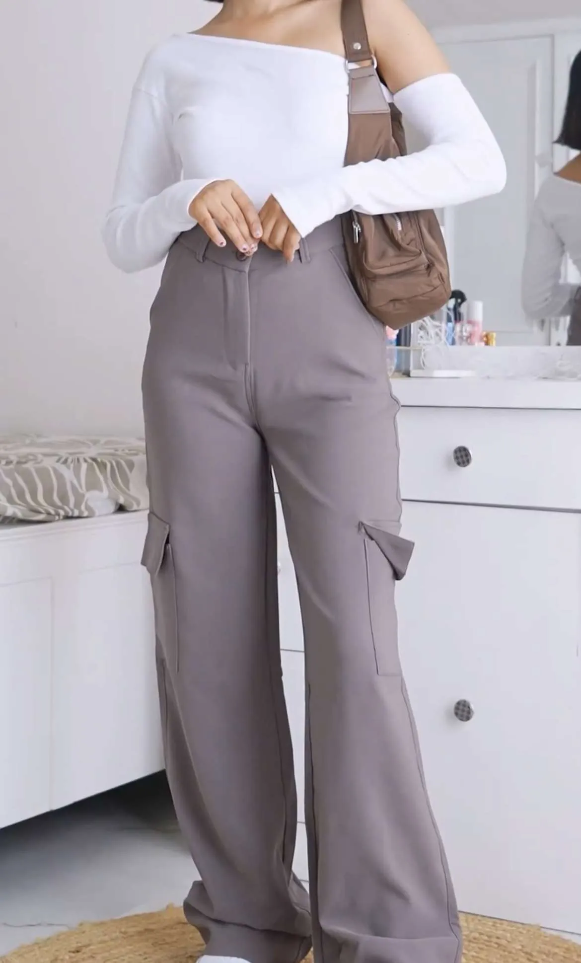 Mouse Formal Cargo Trouser Pants