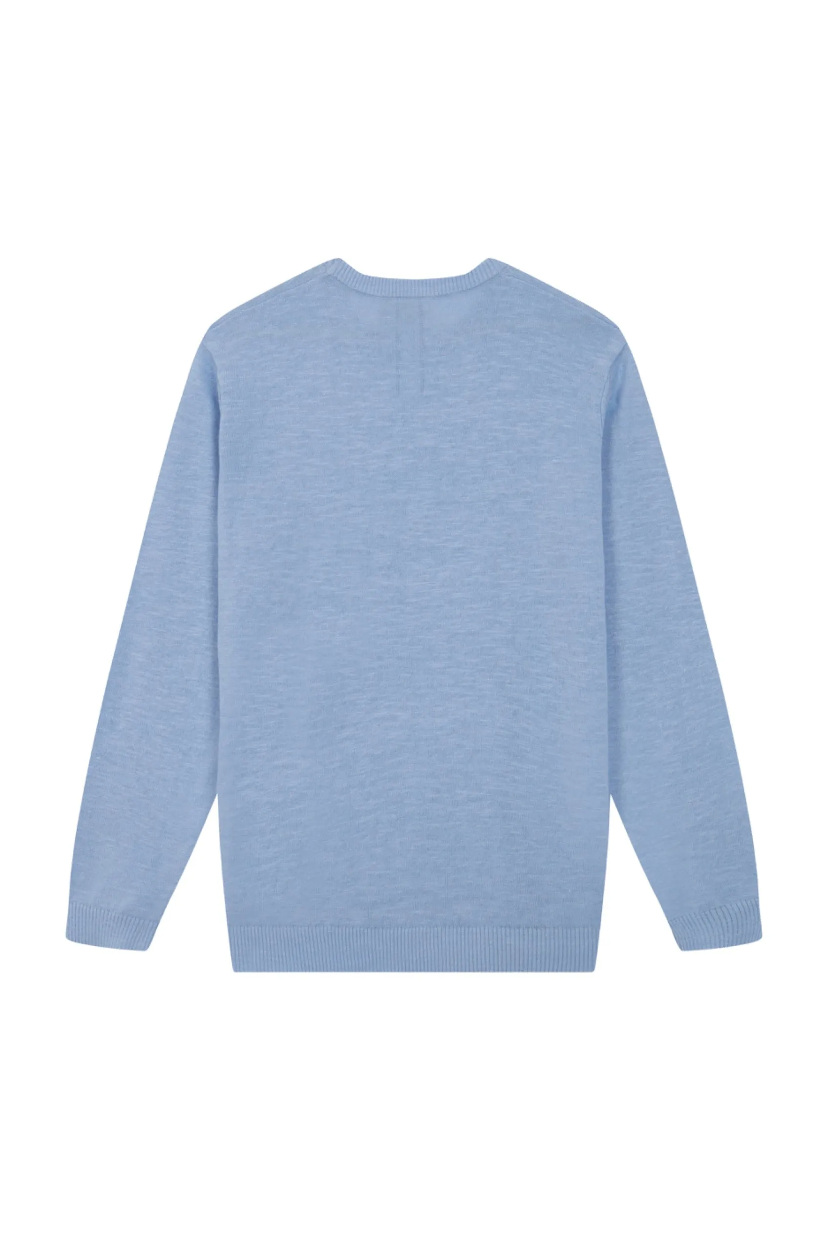 NAK0211D3 linen crew sweaters