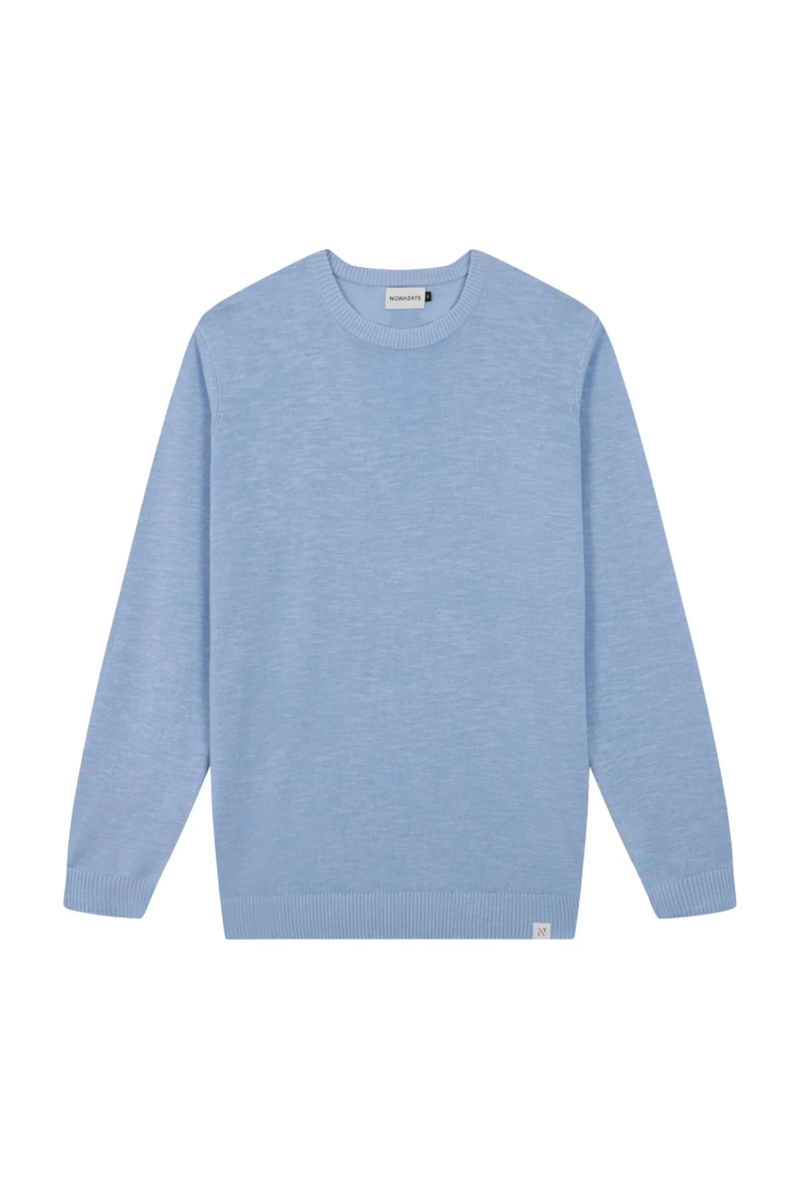 NAK0211D3 linen crew sweaters