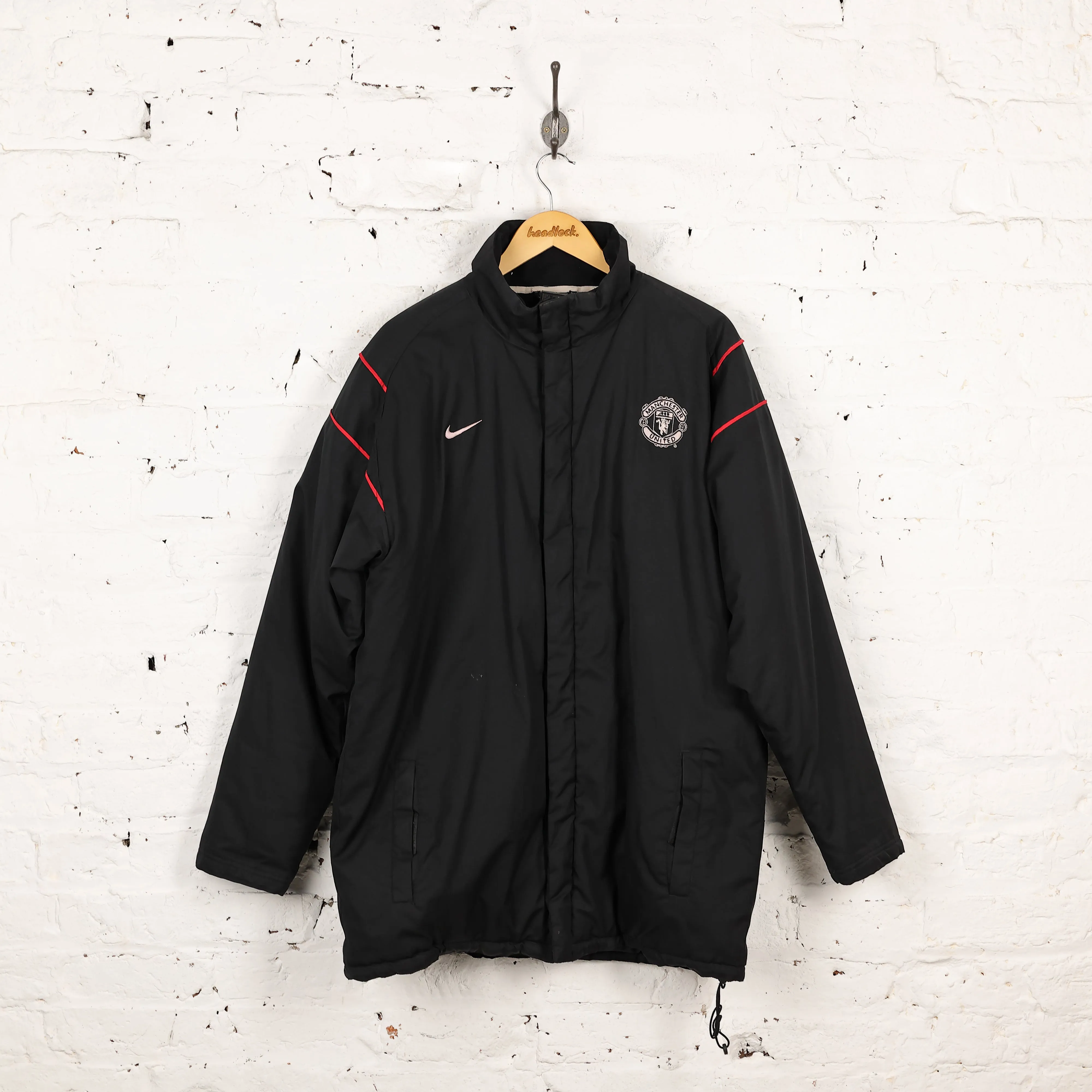 Nike Manchester United Coaches Jacket - Black - L