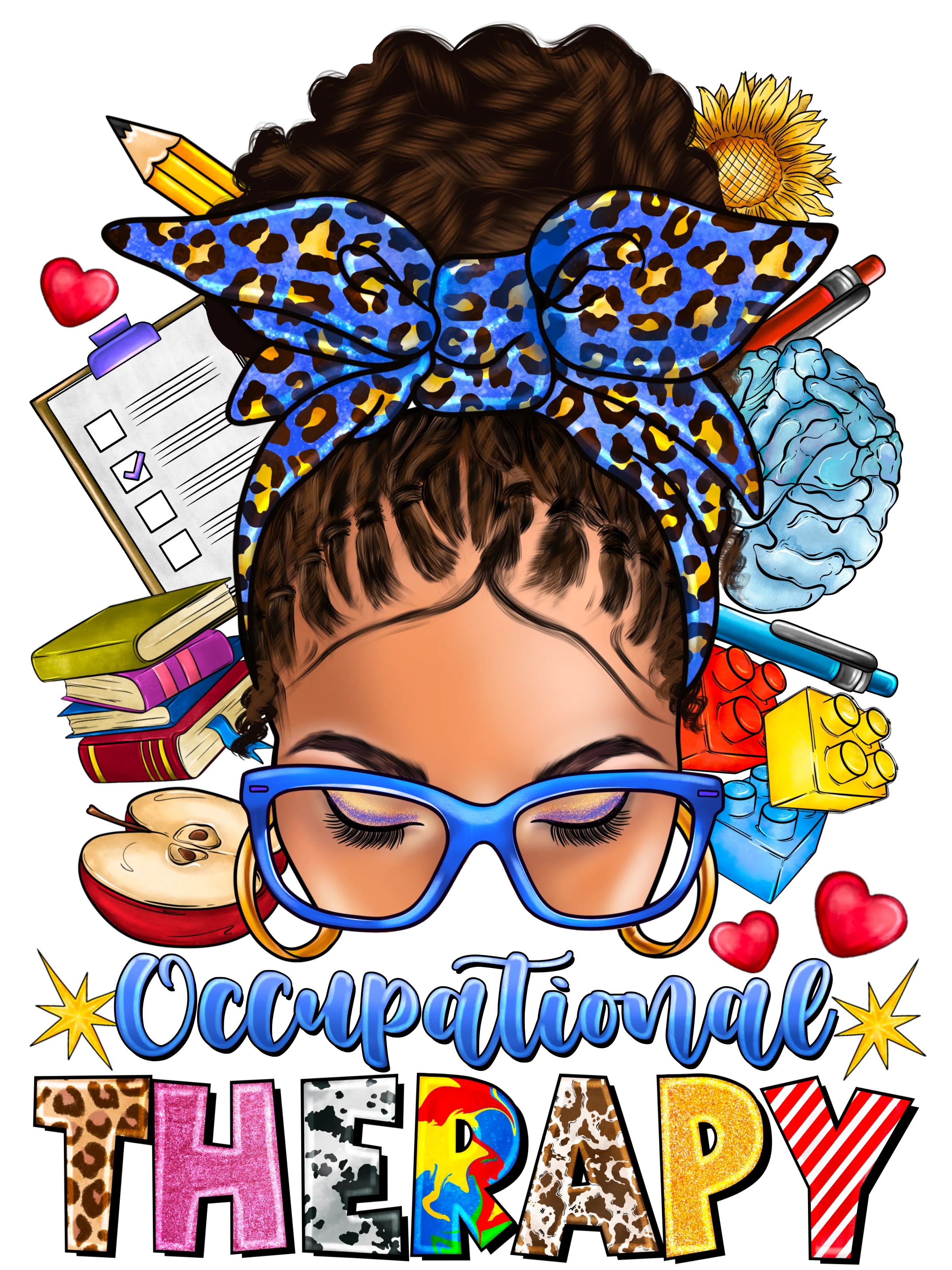 Occupational Therapy Messy Bun