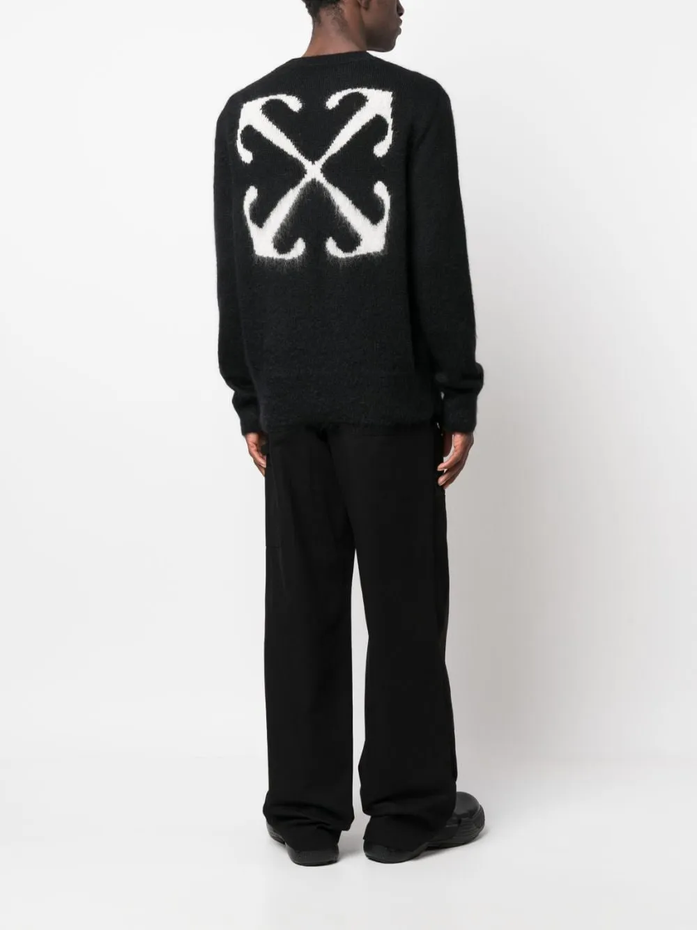 Off White Sweaters Black