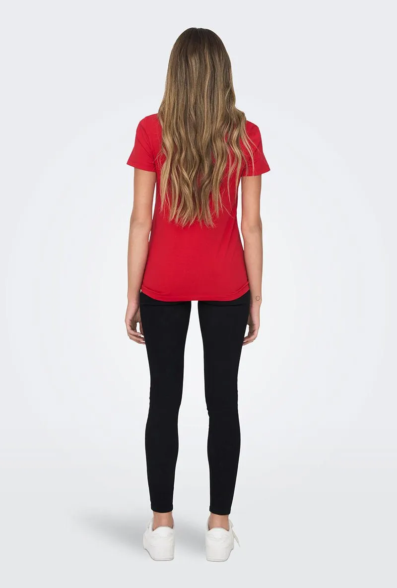 ONLY FRIENDS CHRISTMAS SS TOP