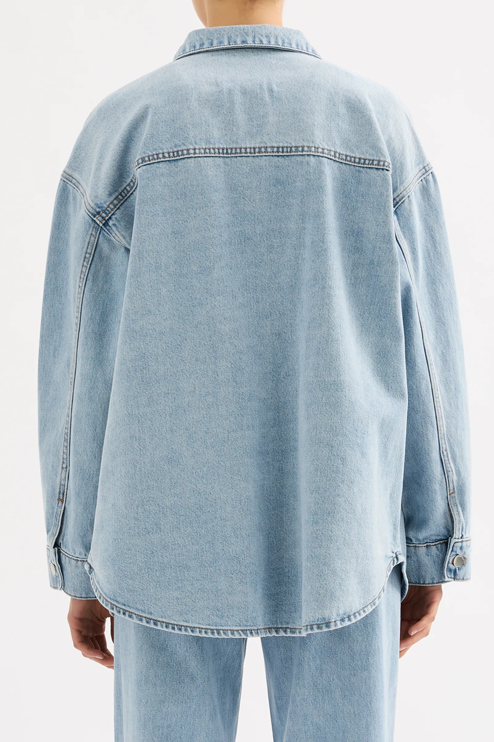ORGANIC DENIM OVERSHIRT