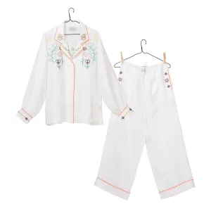 Pajama Set - White