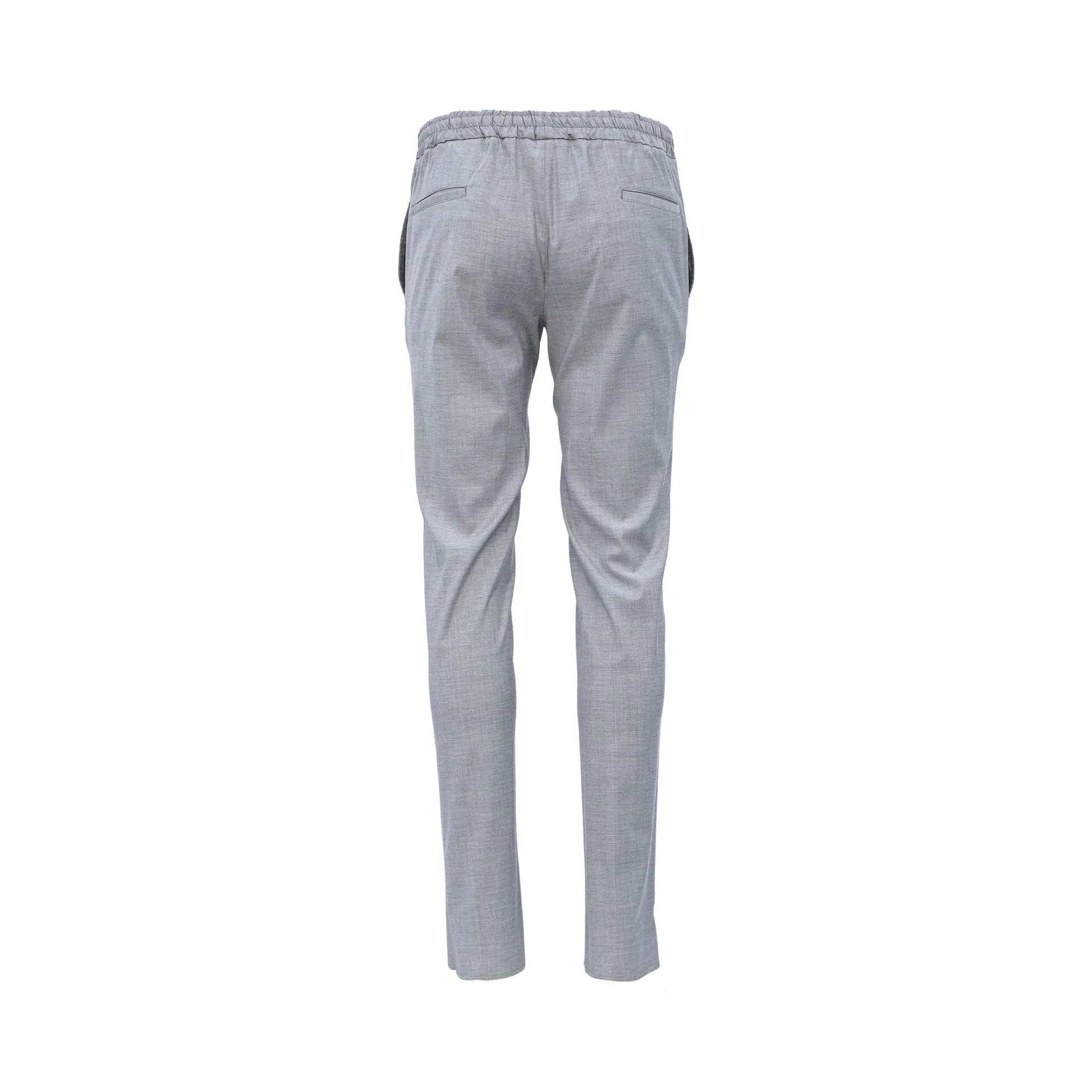 Pal Zileri Gents Gray Drawstring Pants
