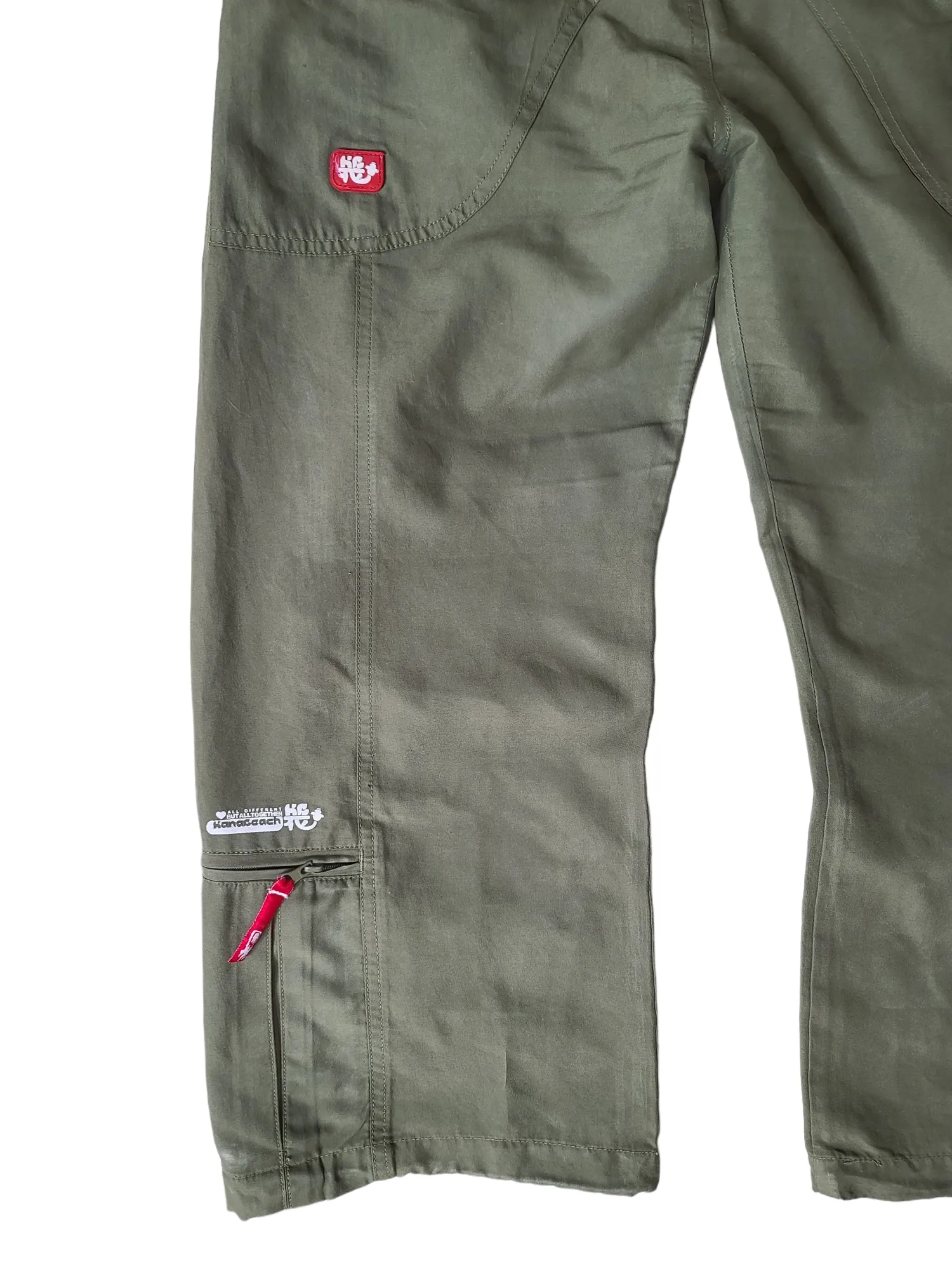 Pantacourt parachute gorpcore