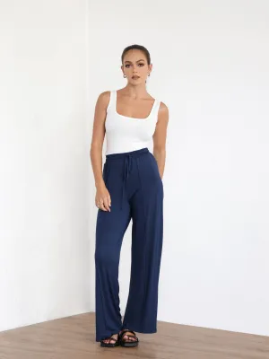 Pin Tuck Detailed Drawstring Pant