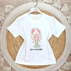 Pink Lobster T-shirt
