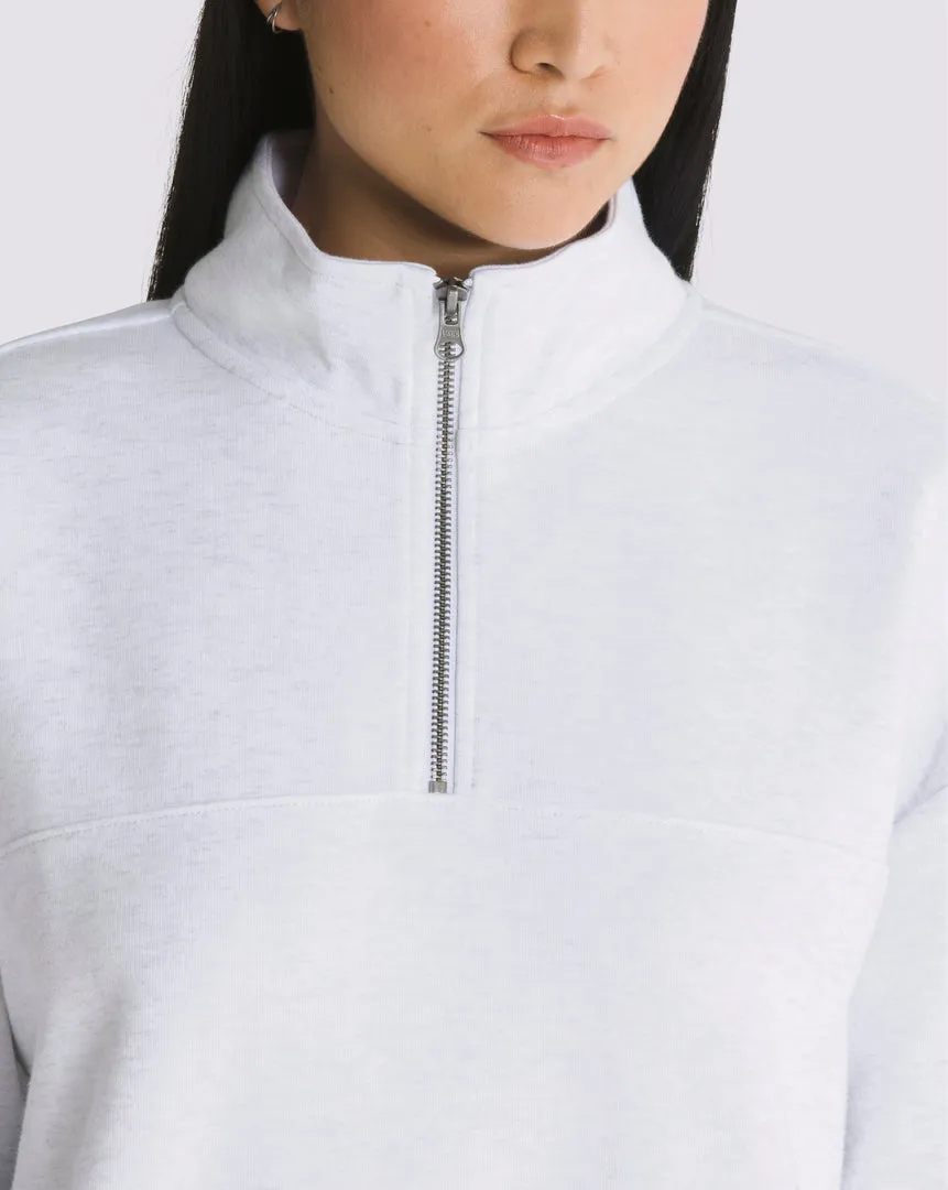 Polerón Elevated Double Knit Mock Neck