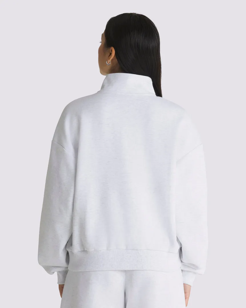 Polerón Elevated Double Knit Mock Neck