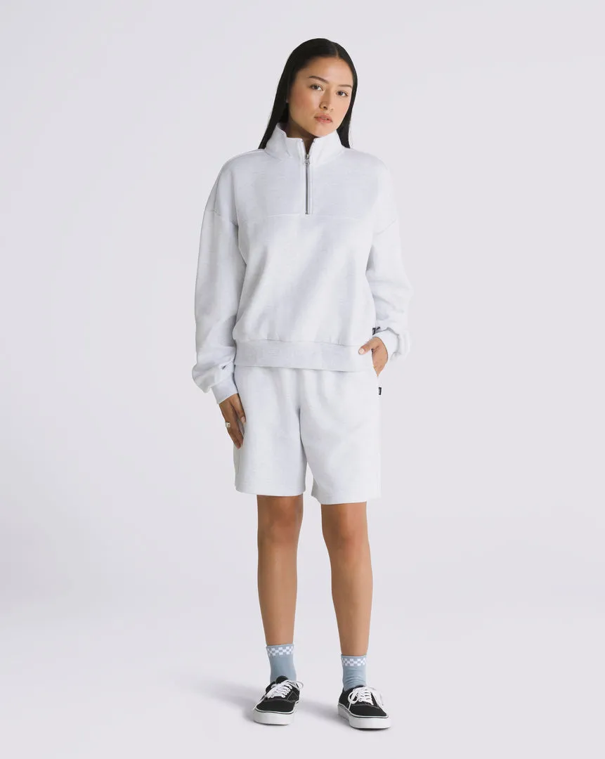 Polerón Elevated Double Knit Mock Neck