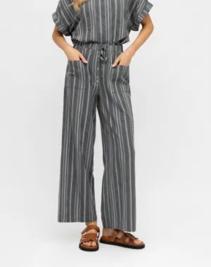 Pria Stripe Cotton Pant