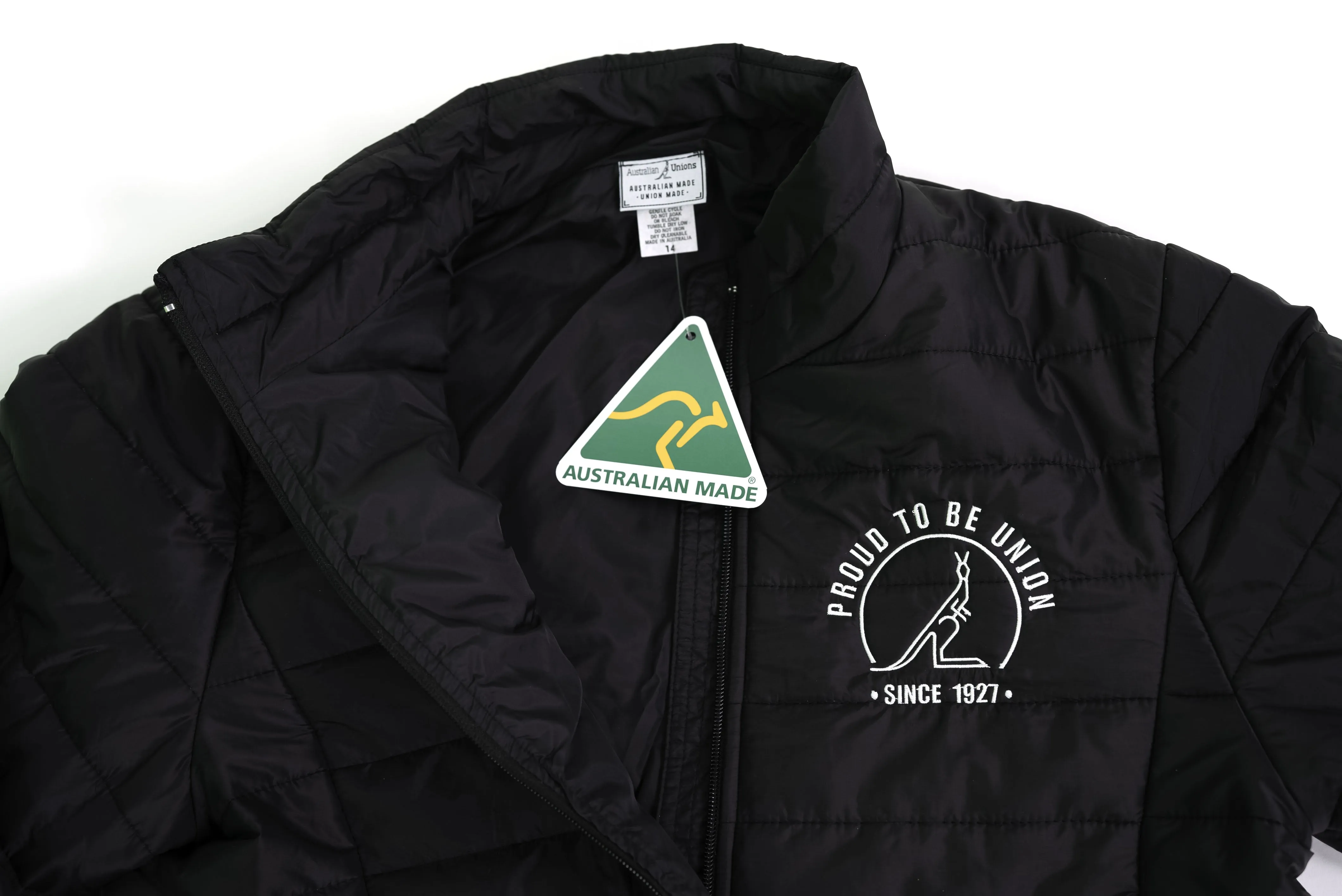 Proud To Be Union Australian Made Puffer Jacket