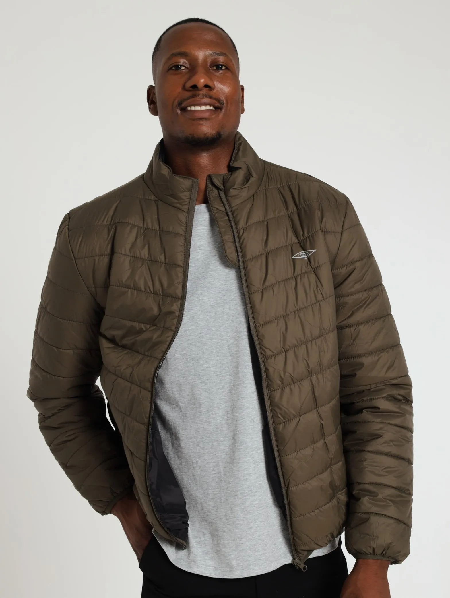 Puffer Jacket - Fatigue