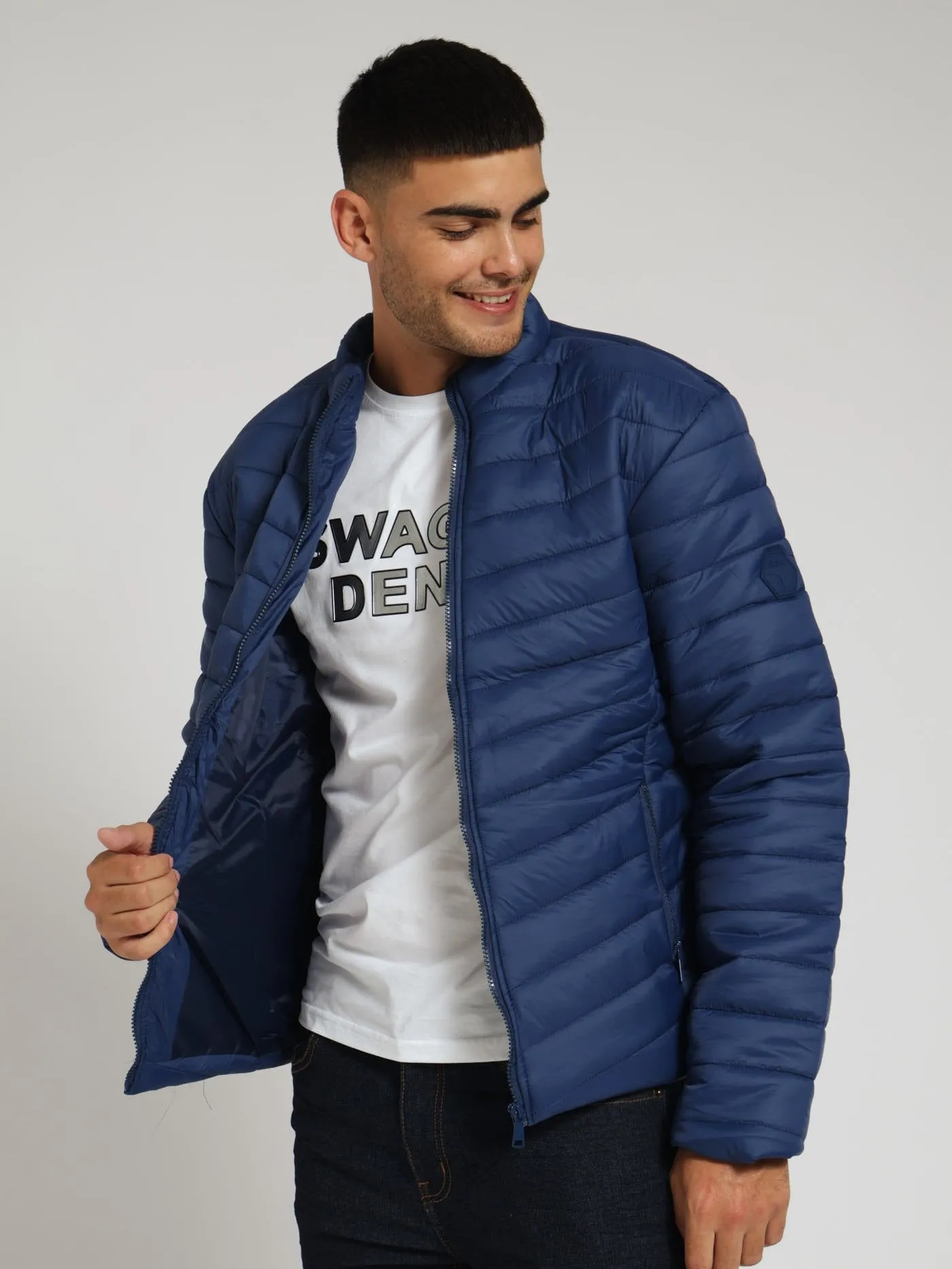 Puffer Jacket - Navy