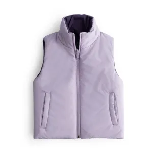 Purple Reversible Puffer Jacket