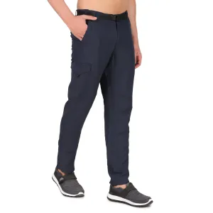 Quick Dry Cargo Pants For Men (Navy Blue)