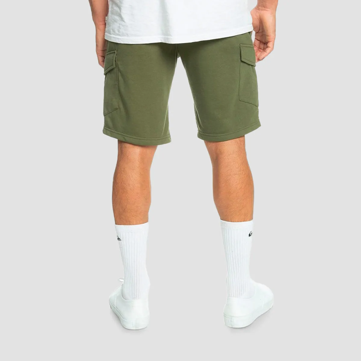 Quiksilver Cargo Sweat Shorts Four Leaf Clover