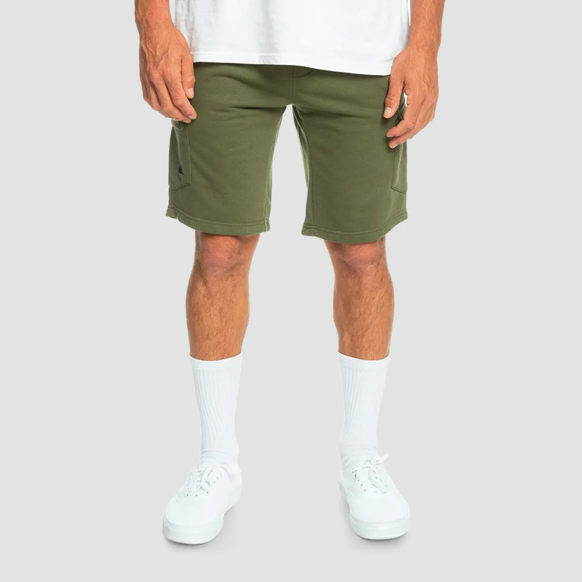 Quiksilver Cargo Sweat Shorts Four Leaf Clover