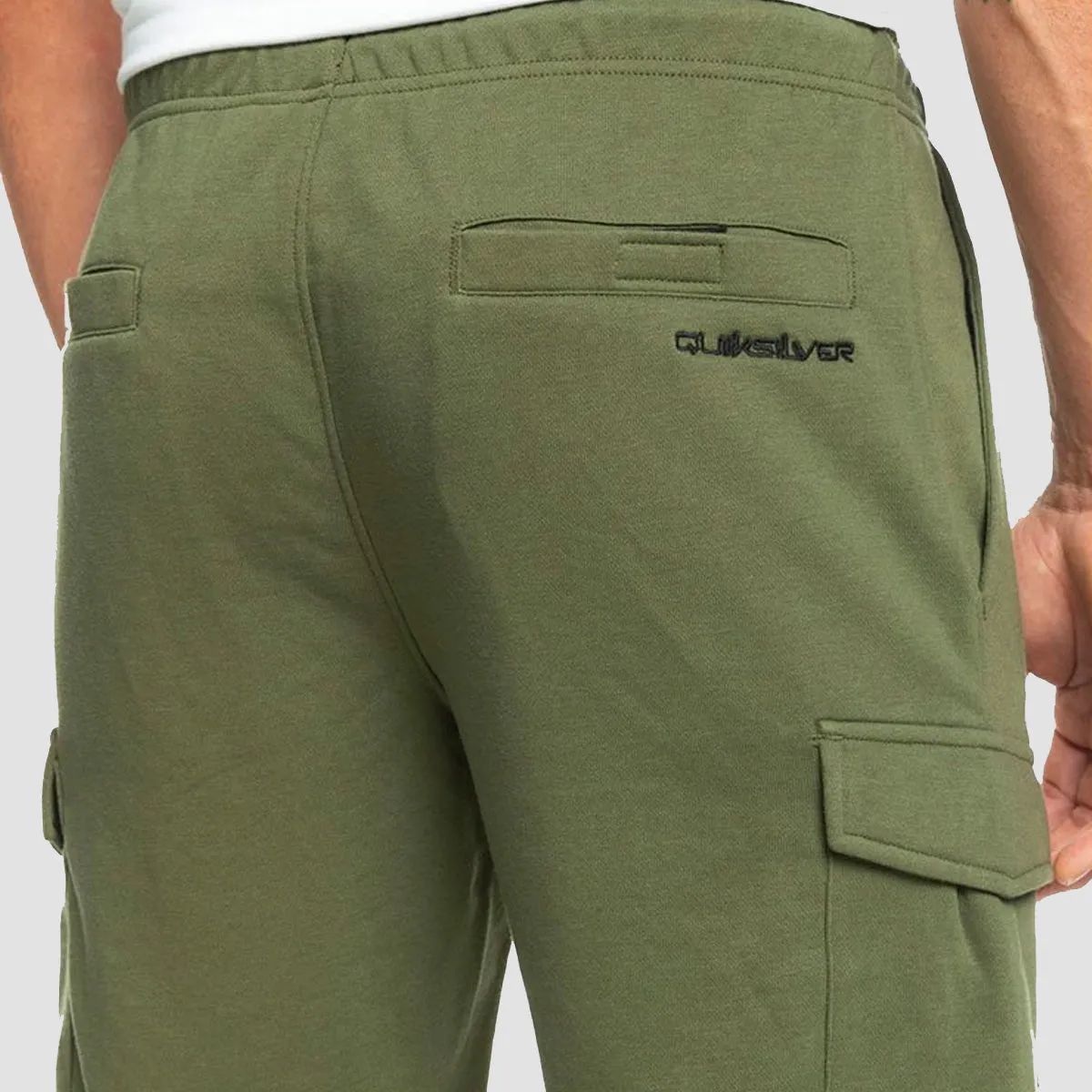 Quiksilver Cargo Sweat Shorts Four Leaf Clover