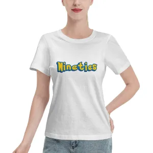 "Nineties" Pokémon Font Women's T-Shirt