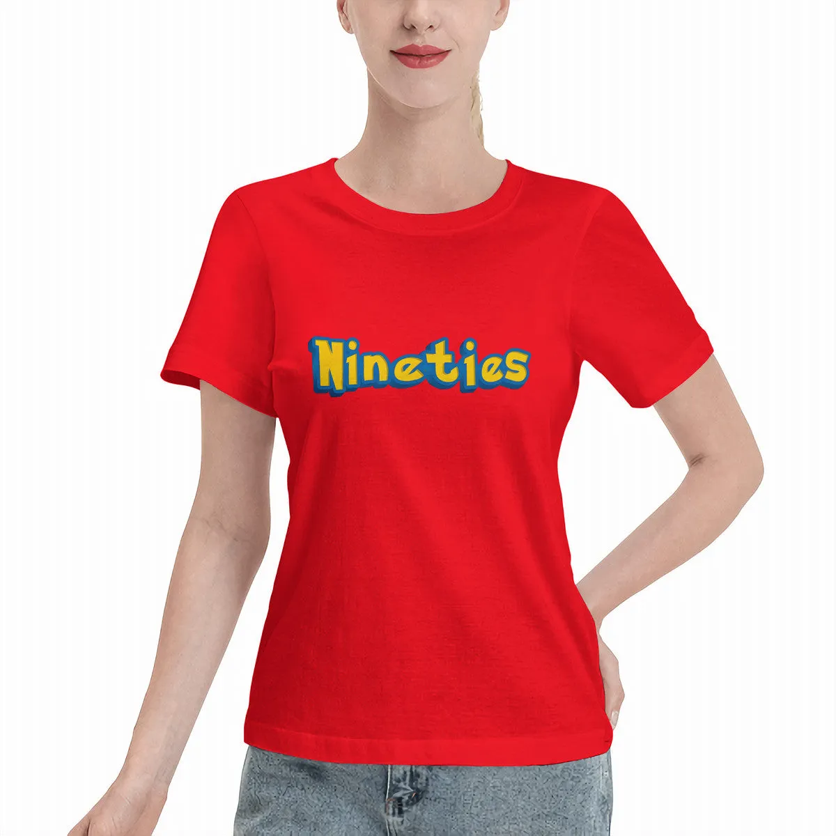 "Nineties" Pokémon Font Women's T-Shirt