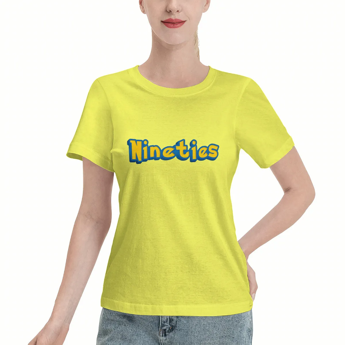 "Nineties" Pokémon Font Women's T-Shirt