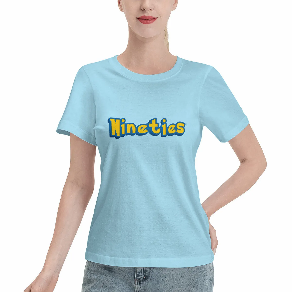 "Nineties" Pokémon Font Women's T-Shirt
