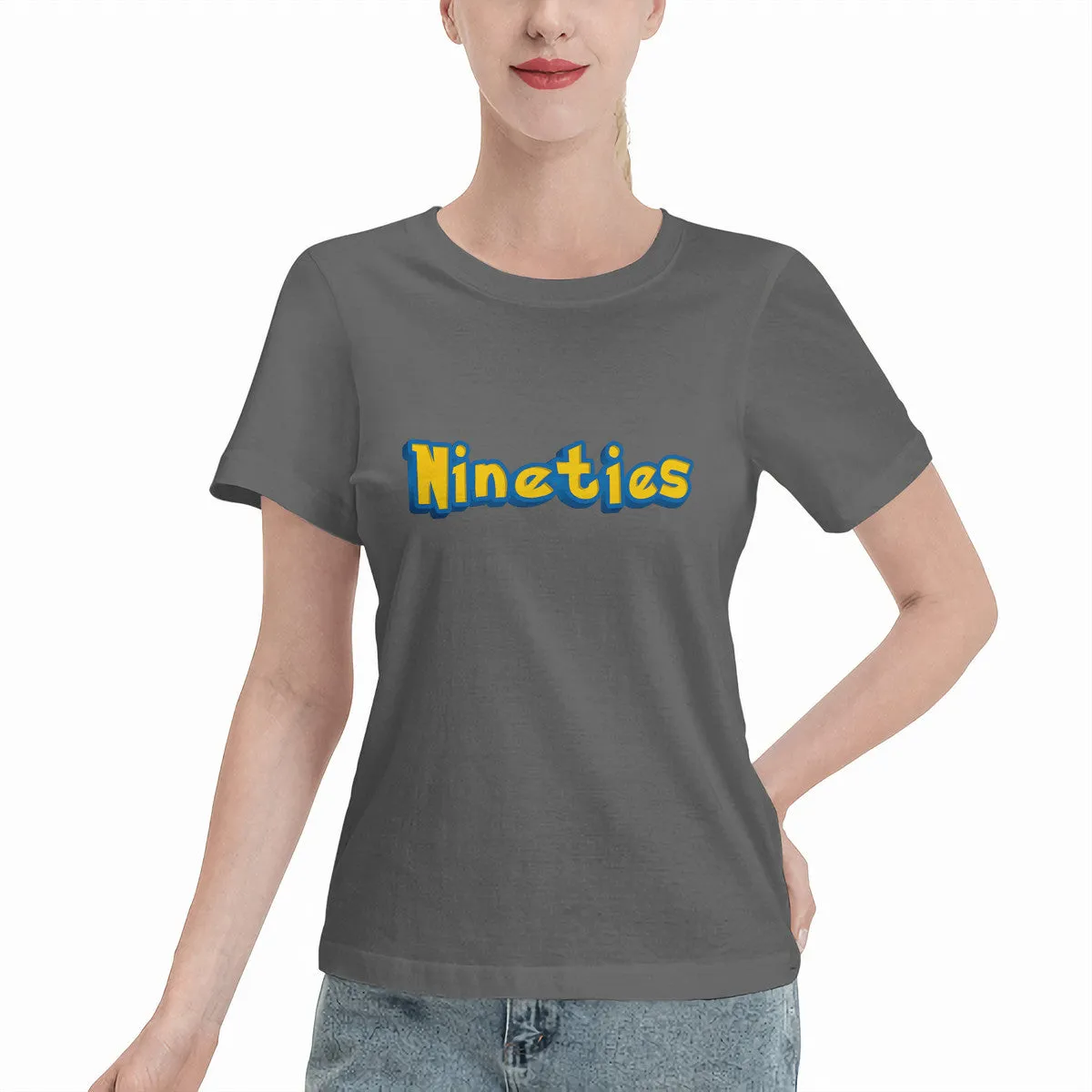 "Nineties" Pokémon Font Women's T-Shirt