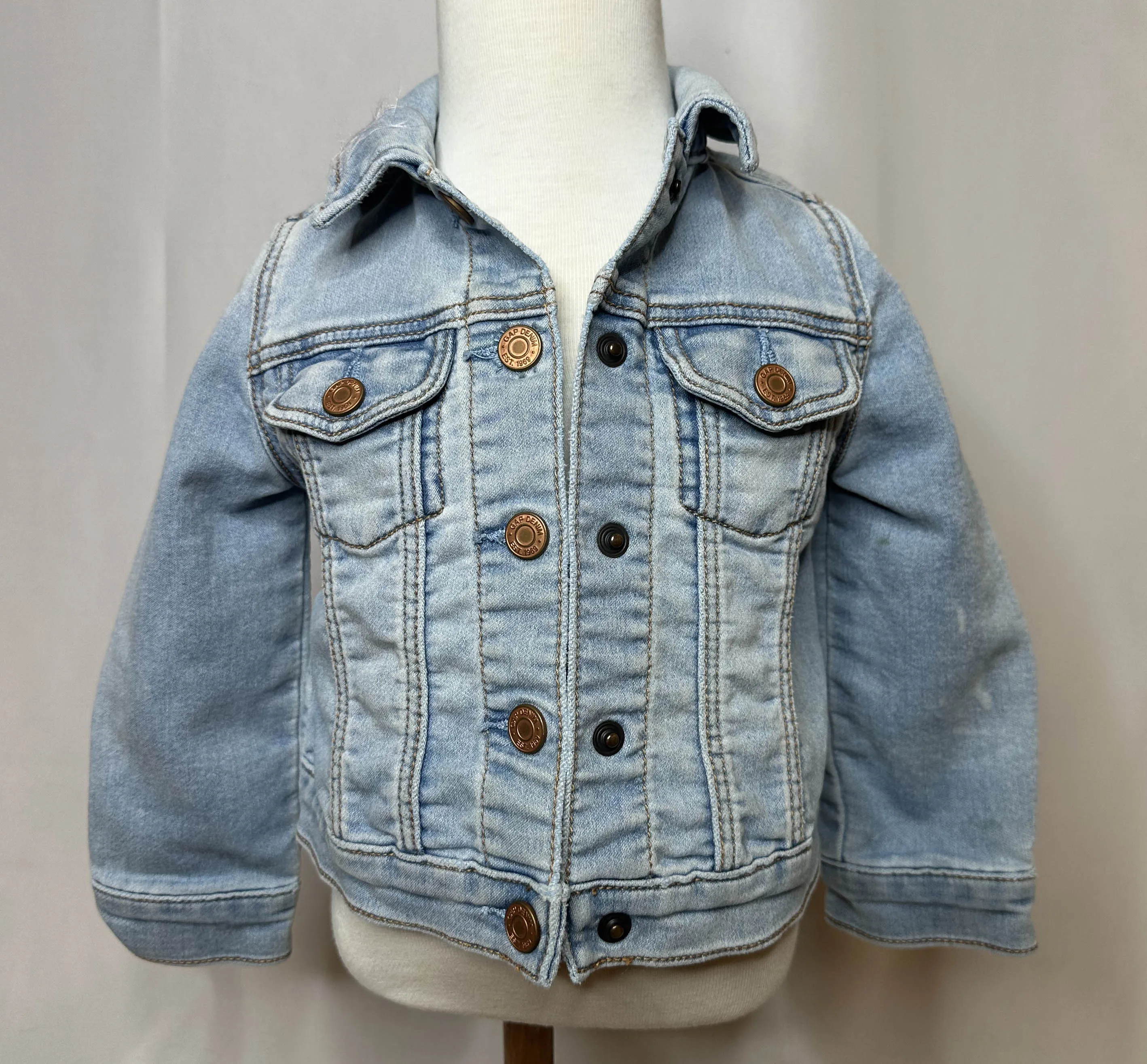 "Yee Haw" Desert Kids Denim Jacket