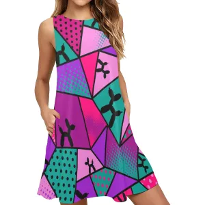 RazzaMatazz - Flared Shift Dress with Pockets (XS - 3XL)