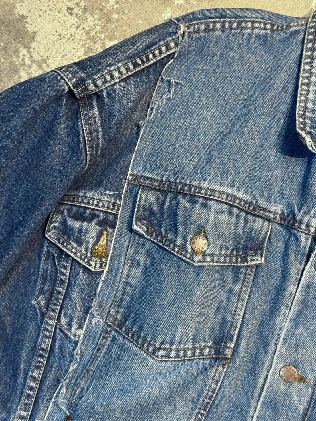 RE-030-03 / rebuild kimono denim jacket 【D】