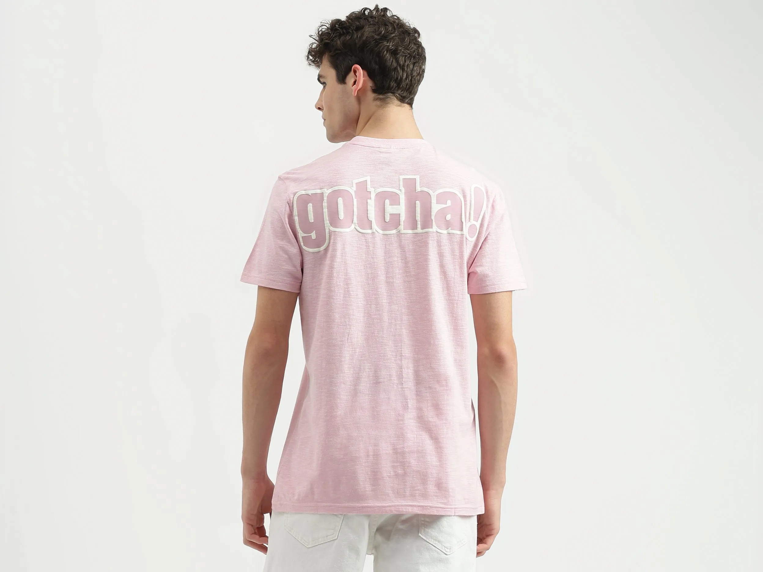 Regular Fit Round Neck Solid T-Shirt