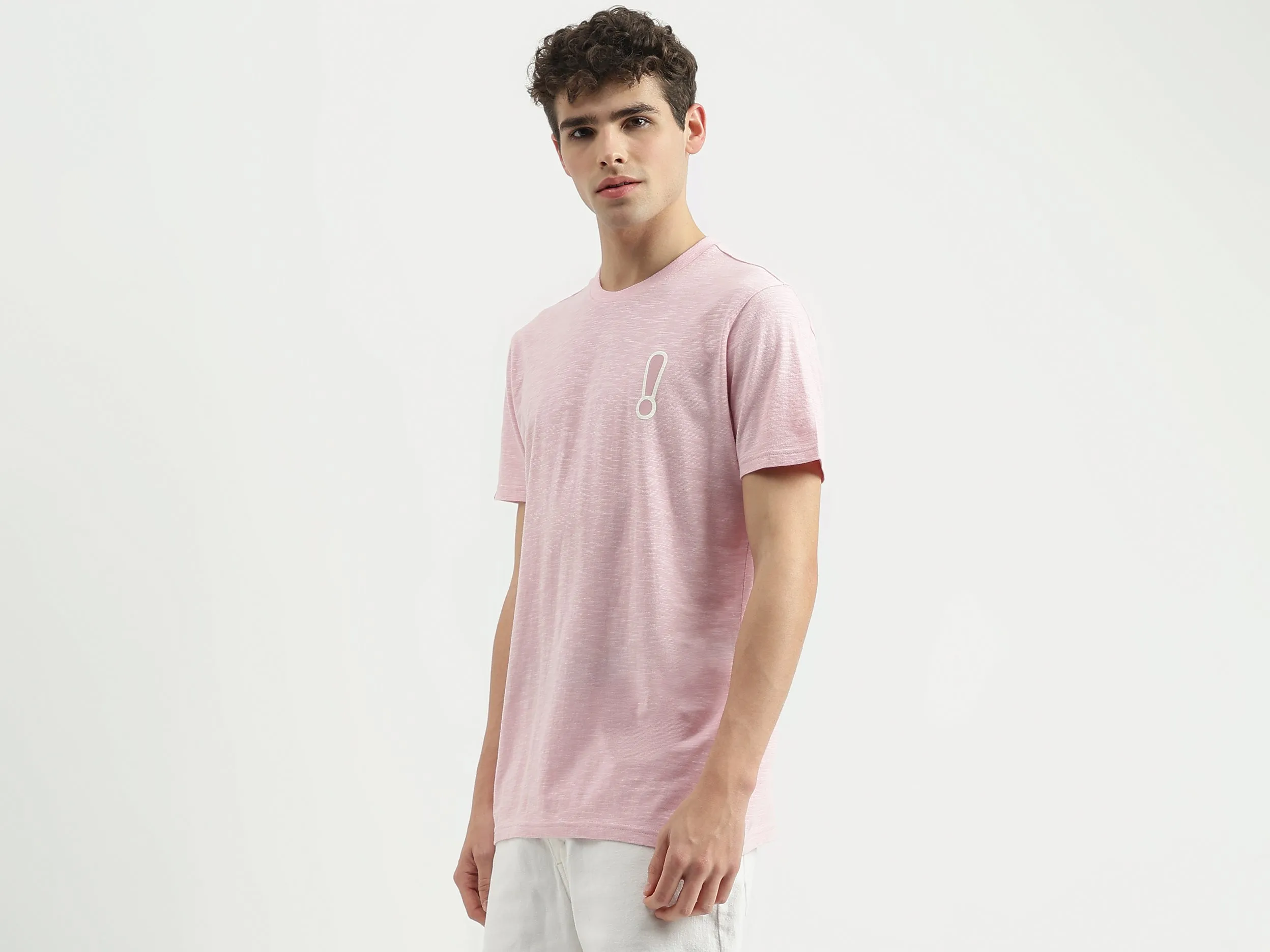 Regular Fit Round Neck Solid T-Shirt