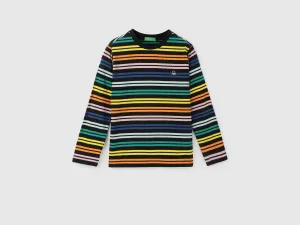 Regular Fit Round Neck Striped T-Shirt