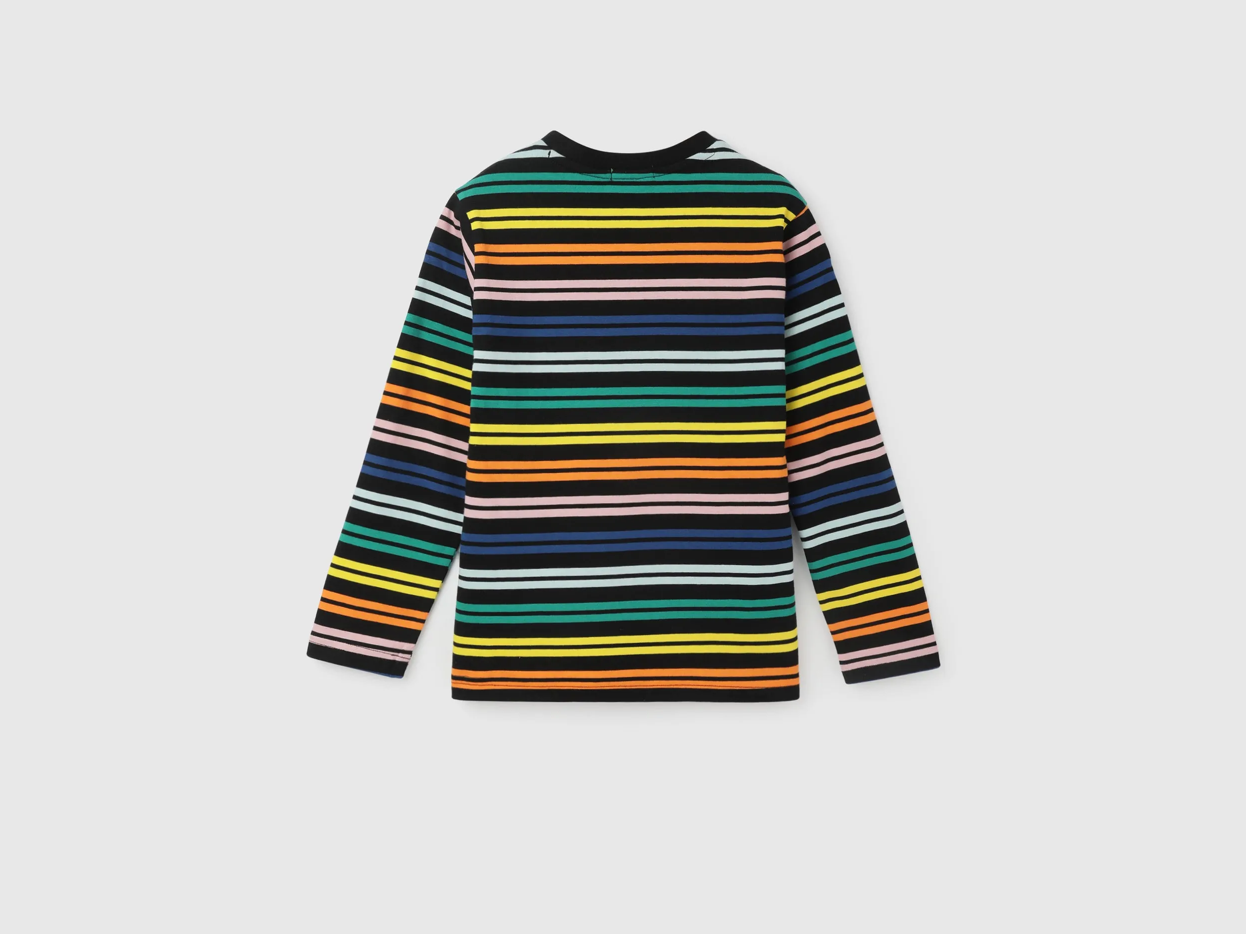 Regular Fit Round Neck Striped T-Shirt