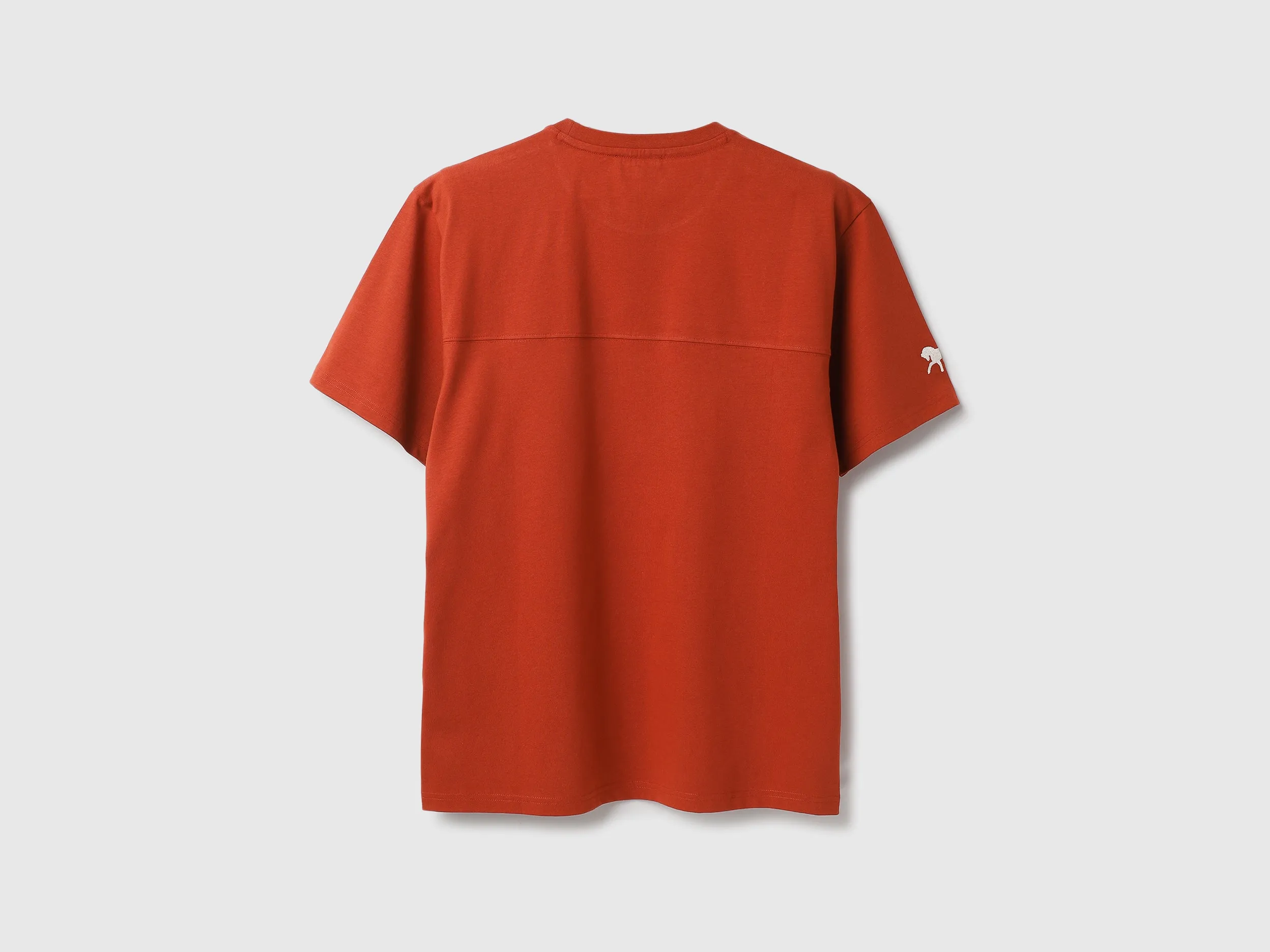 Relaxed Fit Round Neck Solid T-Shirt