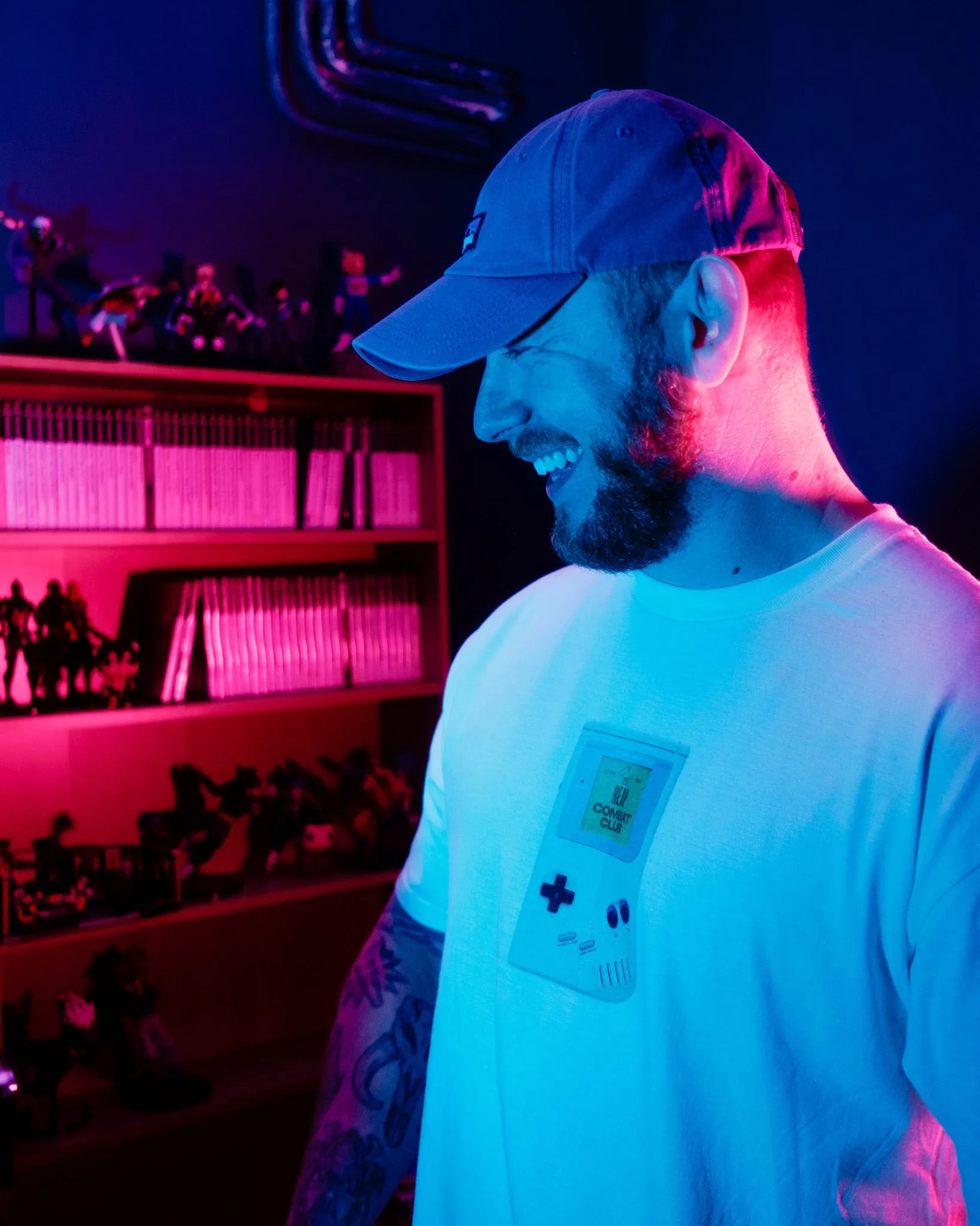 Retro Combat Club T Shirt