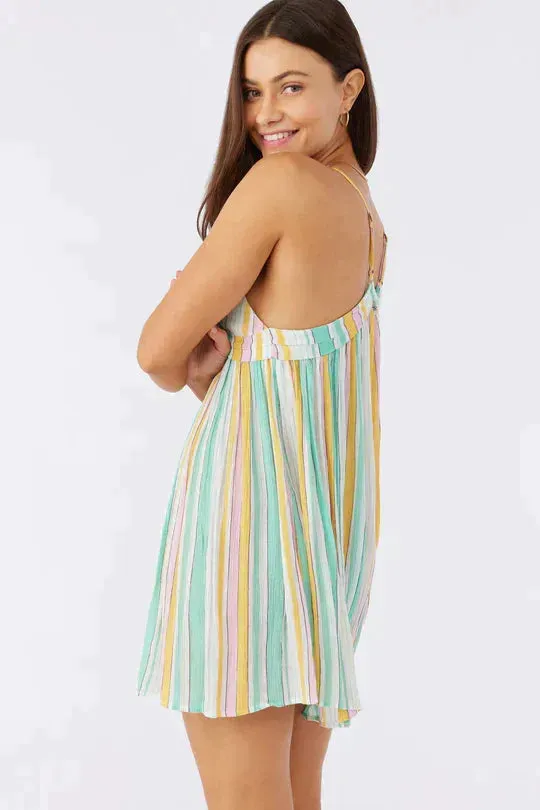 Saltwater Solids Stripe Avery Dress
