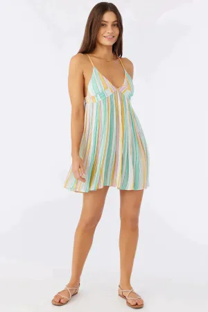 Saltwater Solids Stripe Avery Dress