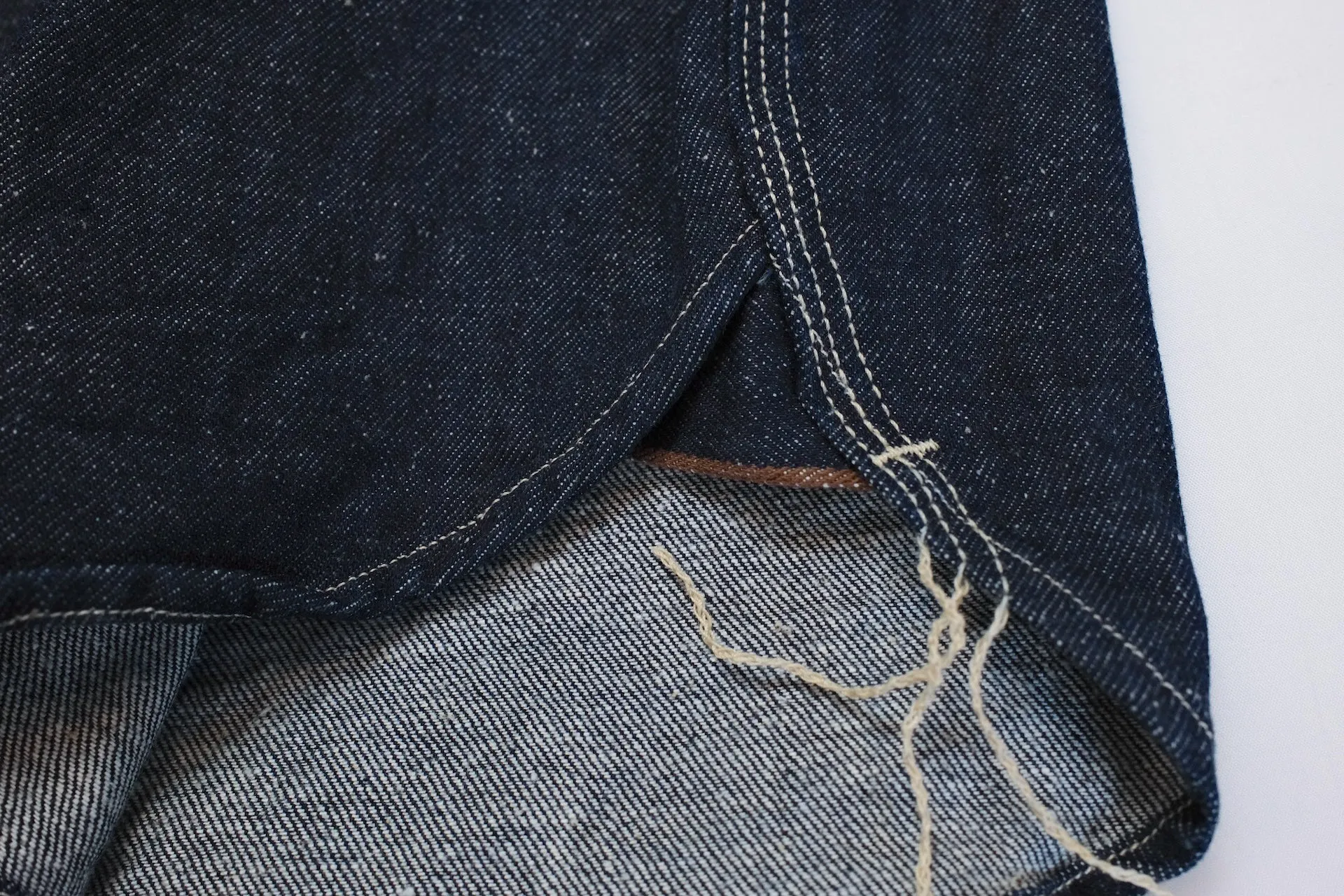 Samurai 10oz Indigo Dyed “Nippon Cotton" Selvage Denim Workshirt (Oversea Edition)