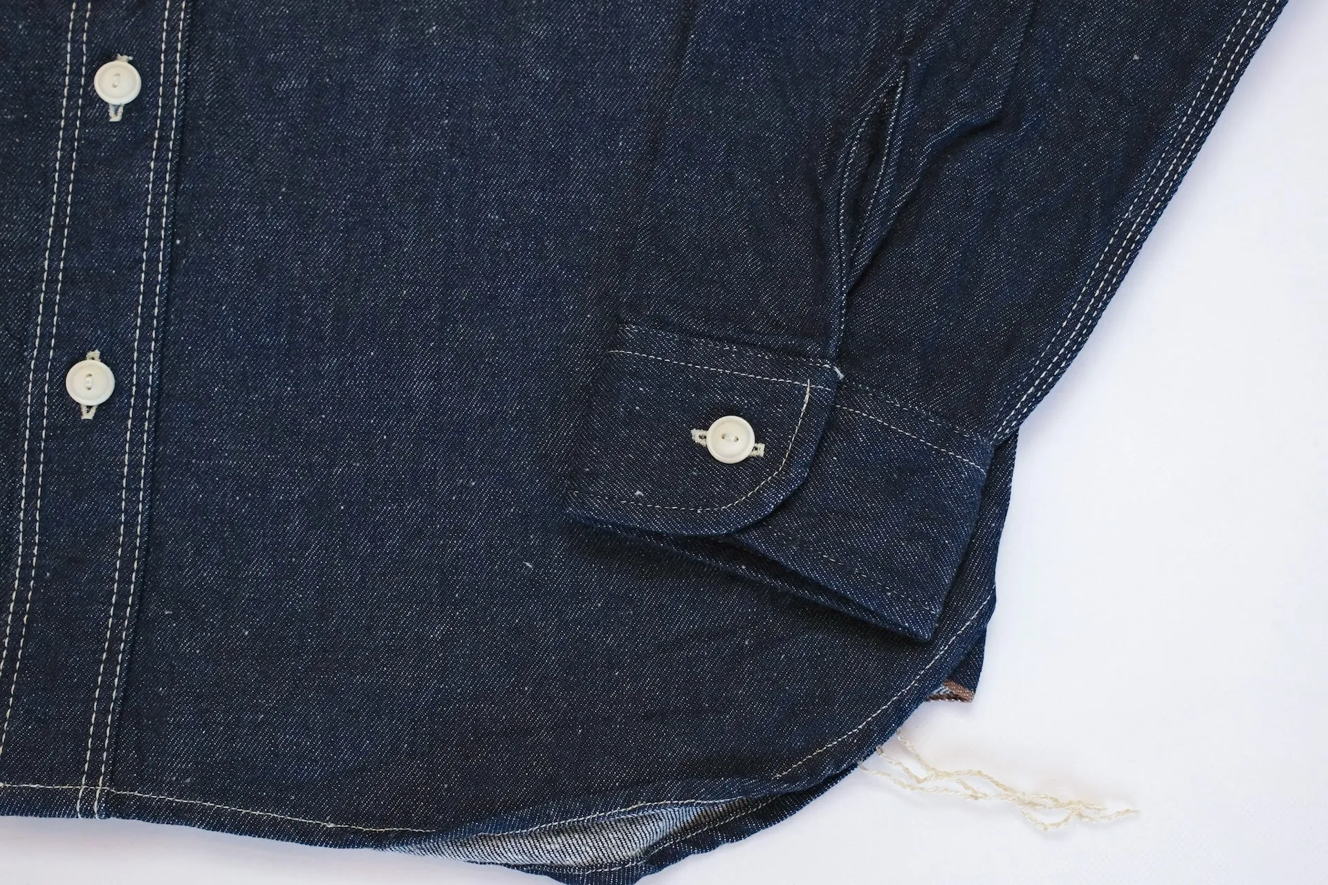 Samurai 10oz Indigo Dyed “Nippon Cotton" Selvage Denim Workshirt (Oversea Edition)