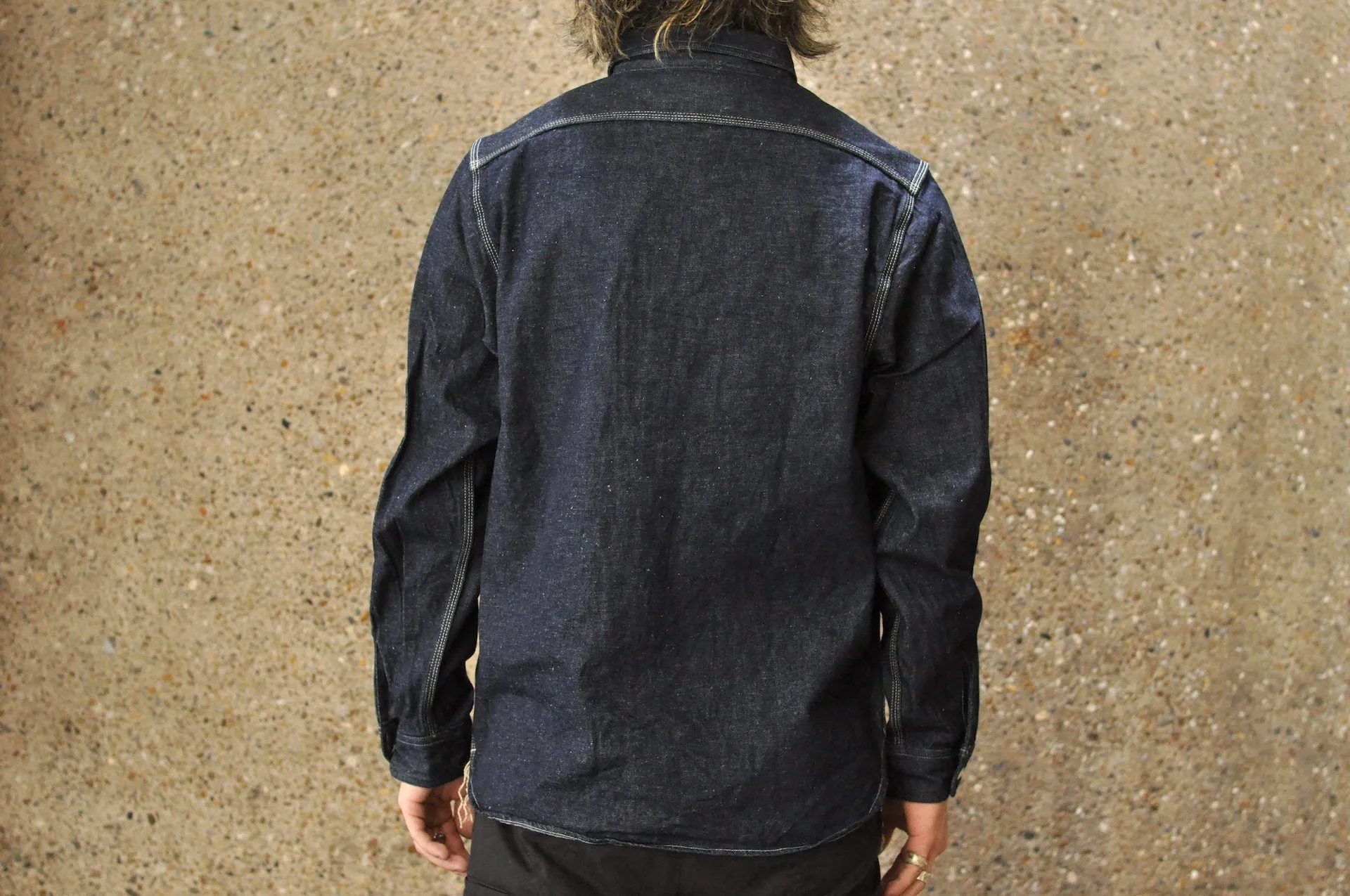 Samurai 10oz Indigo Dyed “Nippon Cotton" Selvage Denim Workshirt (Oversea Edition)