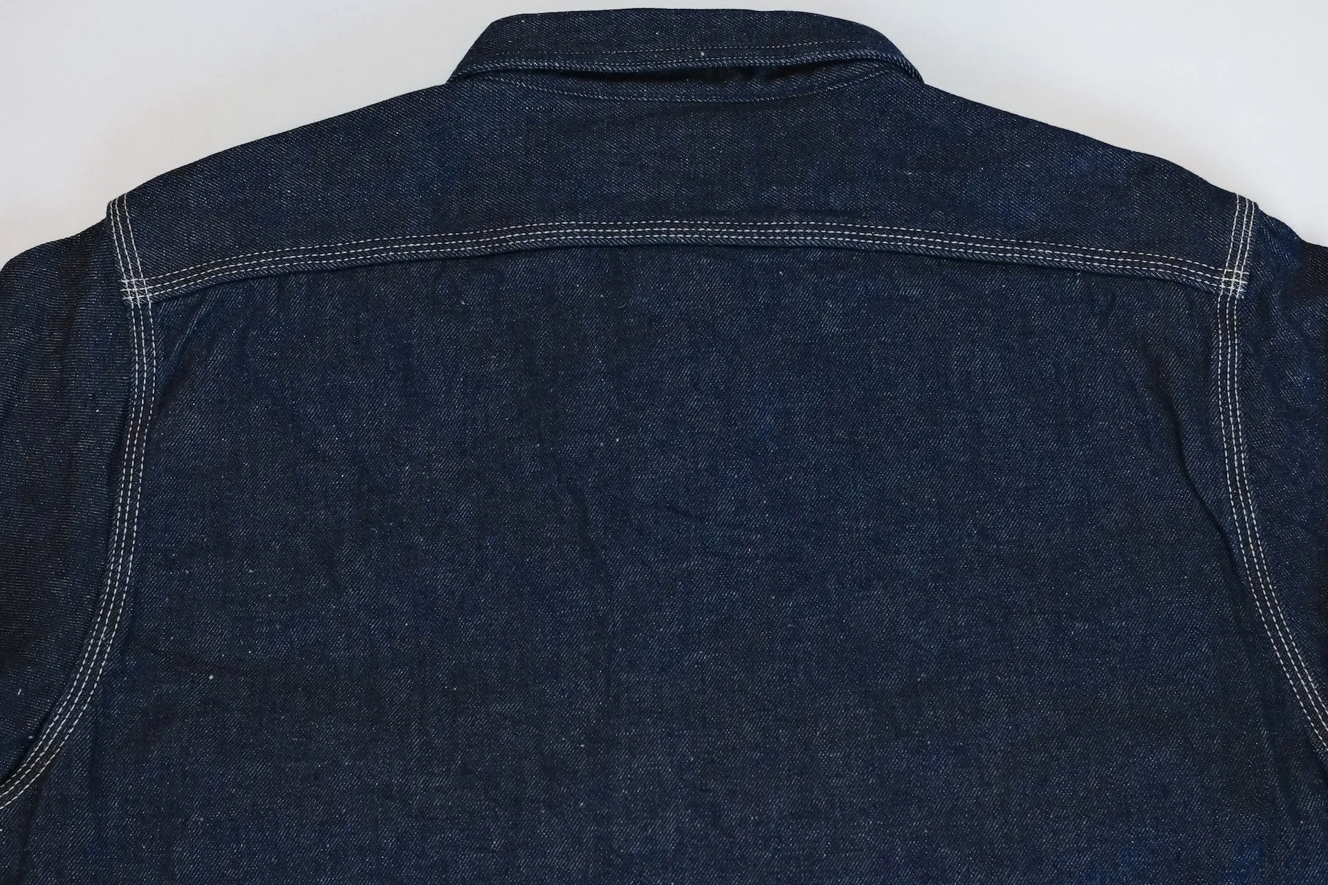 Samurai 10oz Indigo Dyed “Nippon Cotton" Selvage Denim Workshirt (Oversea Edition)
