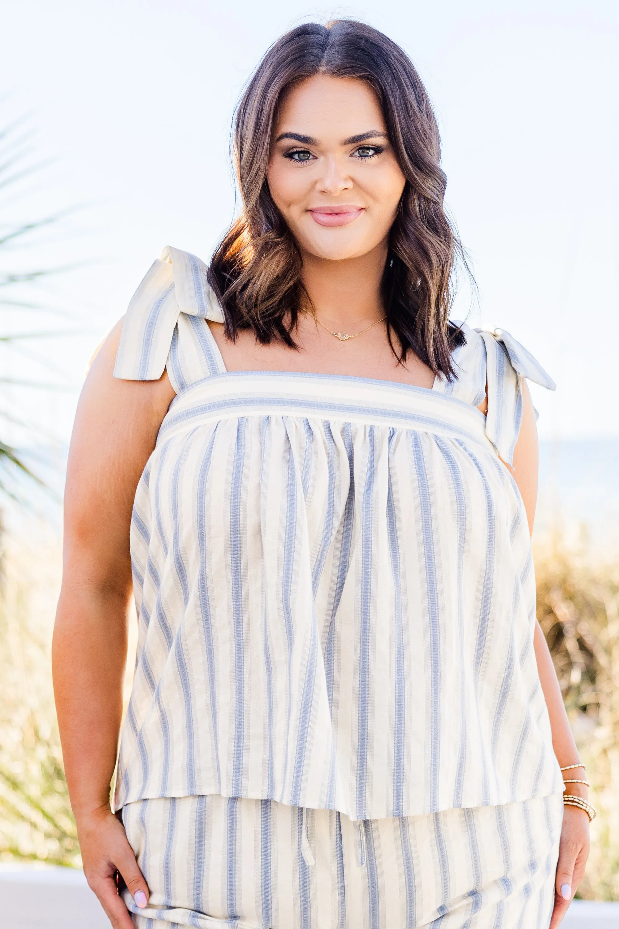 Sleek Feel Tank, Blue
