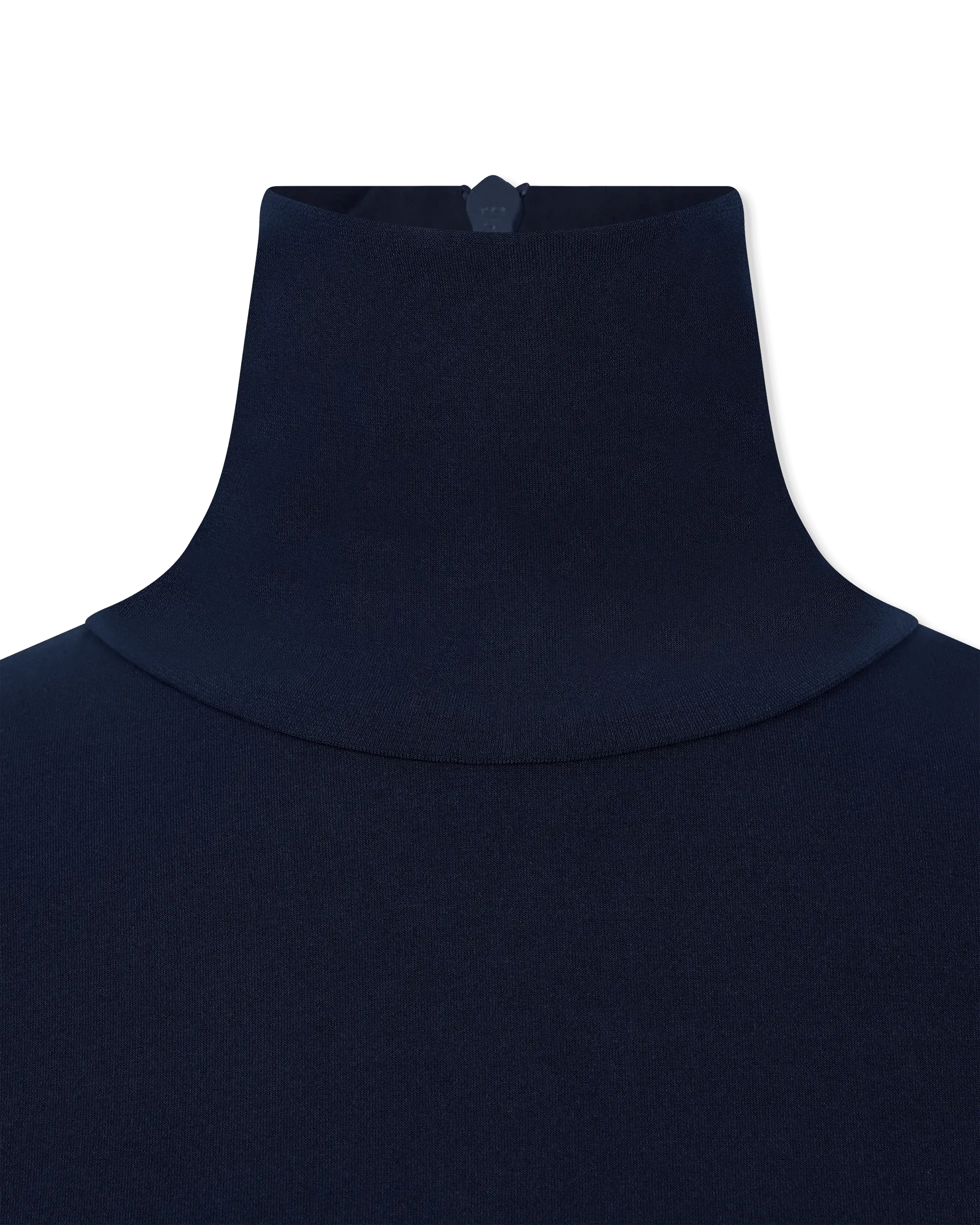 Slim Fit Long Sleeve Turtle Top