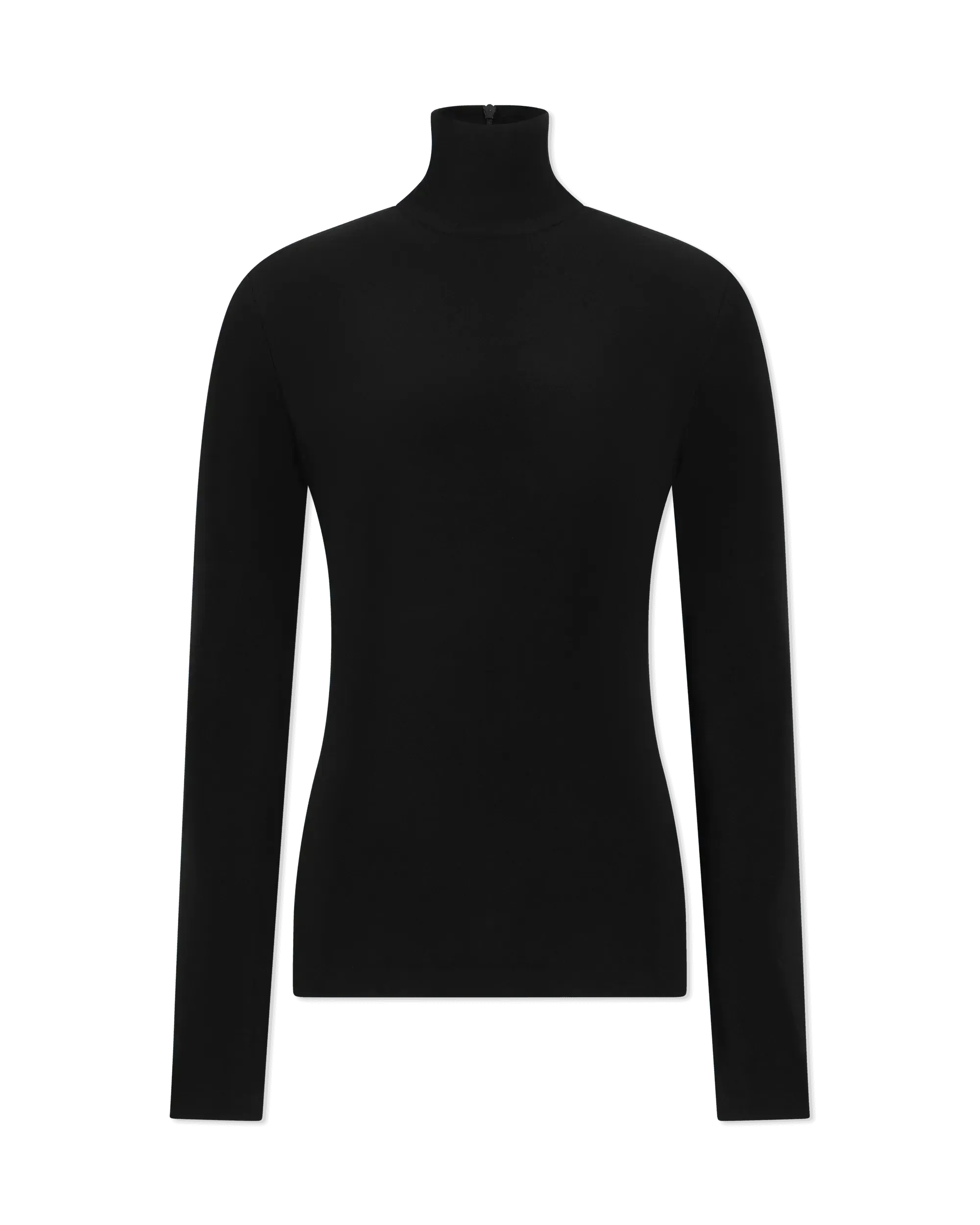 Slim Fit Long Sleeve Turtle Top